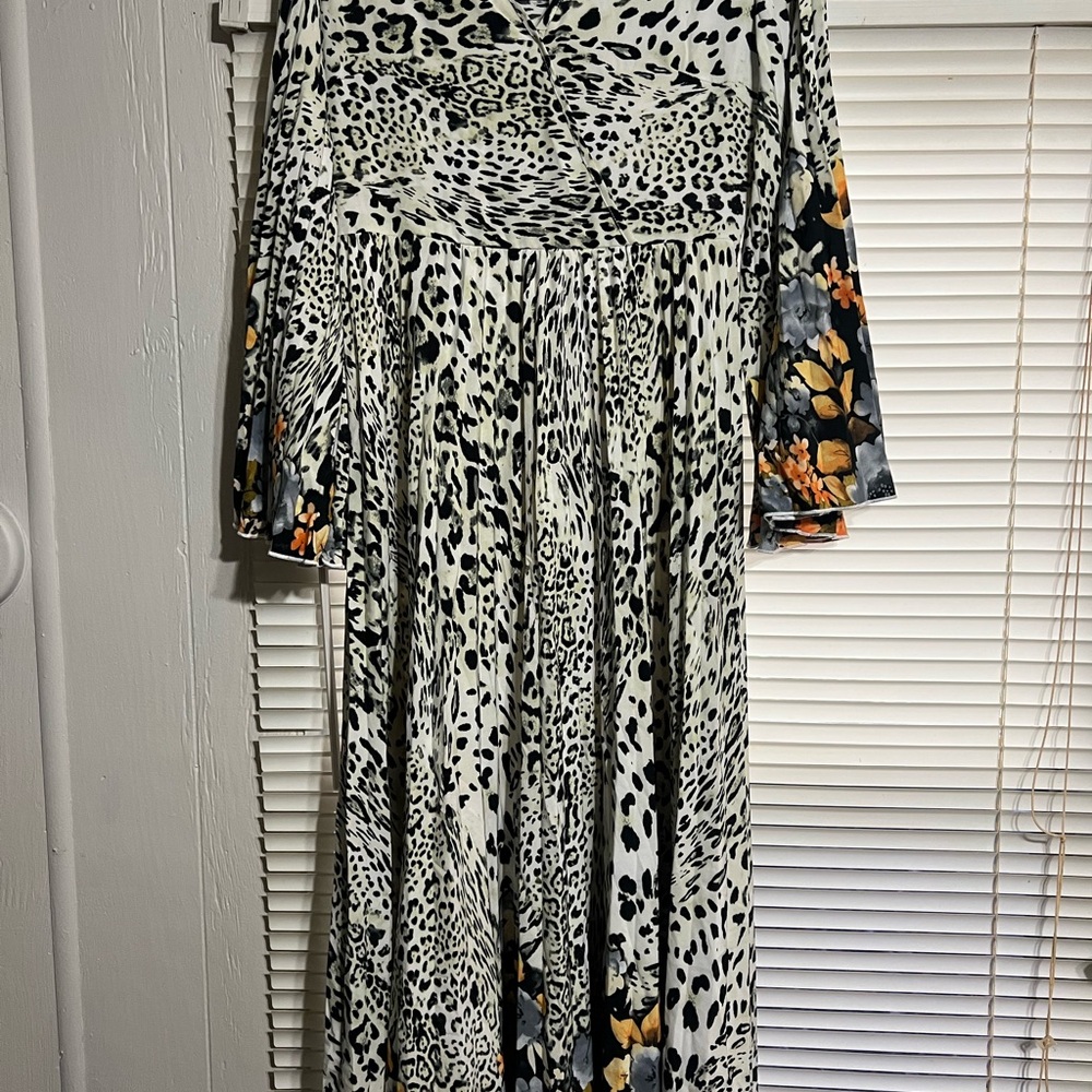 Leopard Print Maxi Dress